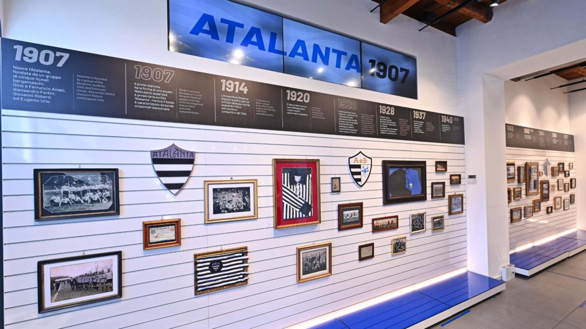 Initiatives for the new logo at the Atalanta Store Bergamo Centro | ...