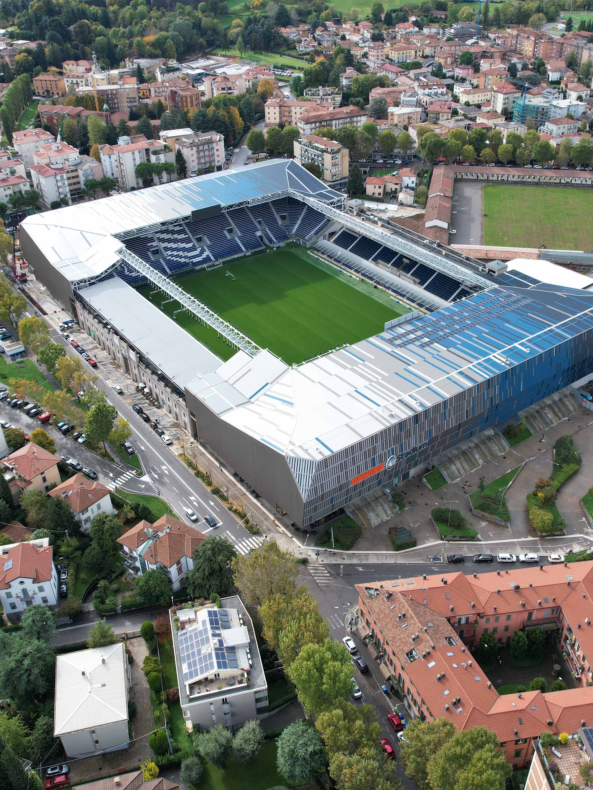 image: Gewiss Stadium | Drone fronte Curva Nord | 11-2025